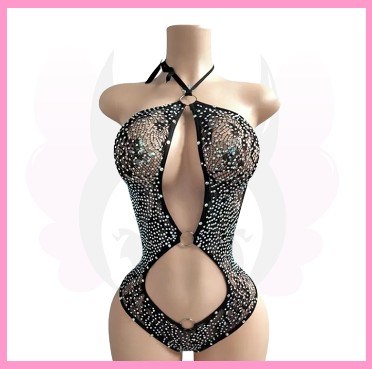DIAMOND BRAT ONE PIECE BODYSUIT