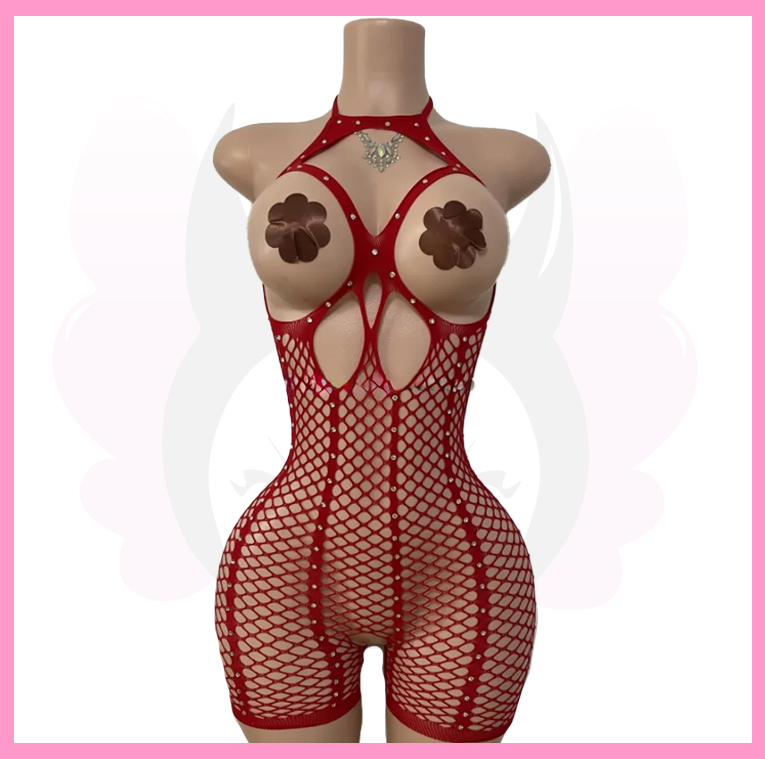 π₯ Mesh Me Up Romper π₯