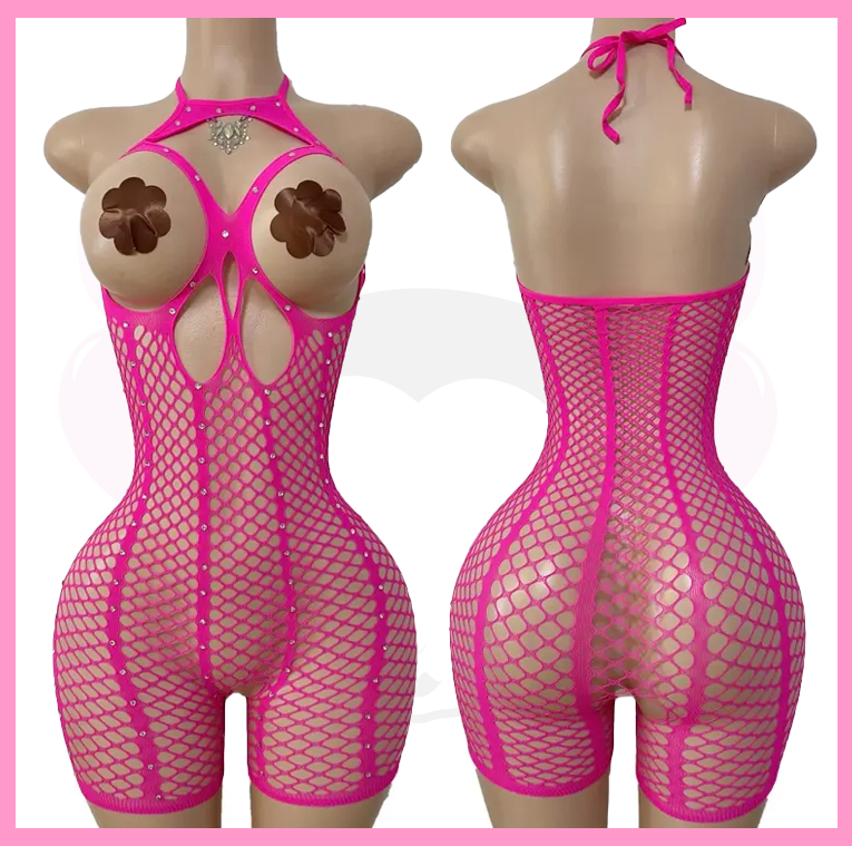 🔥 Mesh Me Up Romper 🔥